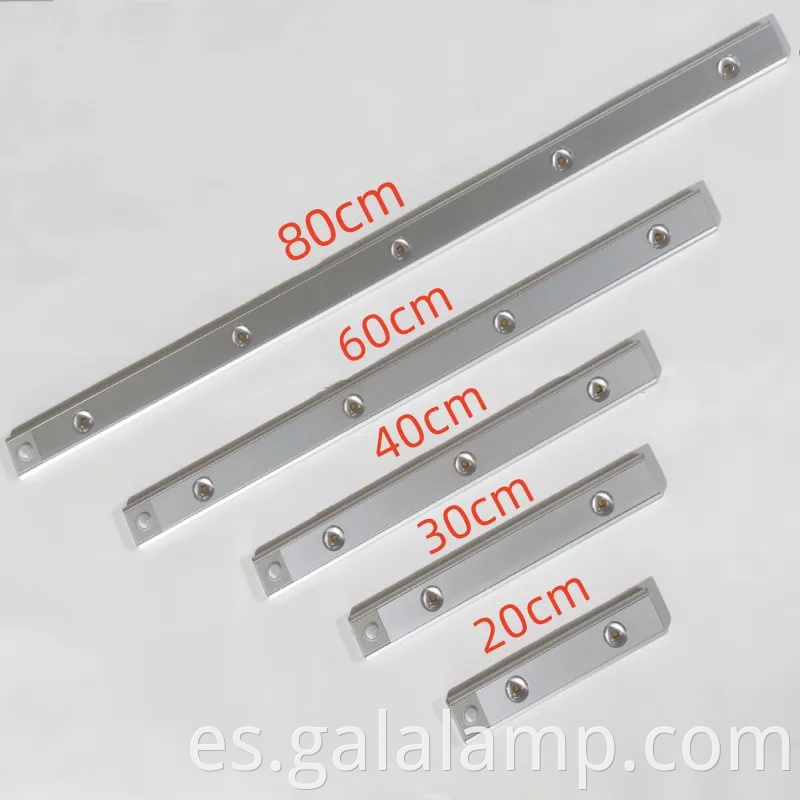 Sensor de movimiento inalámbrico LED nocturna para gabinetes de cocina y dormitorios